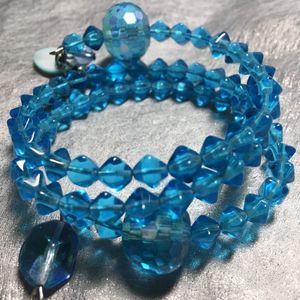 Cuff Bracelet-Light Blue
